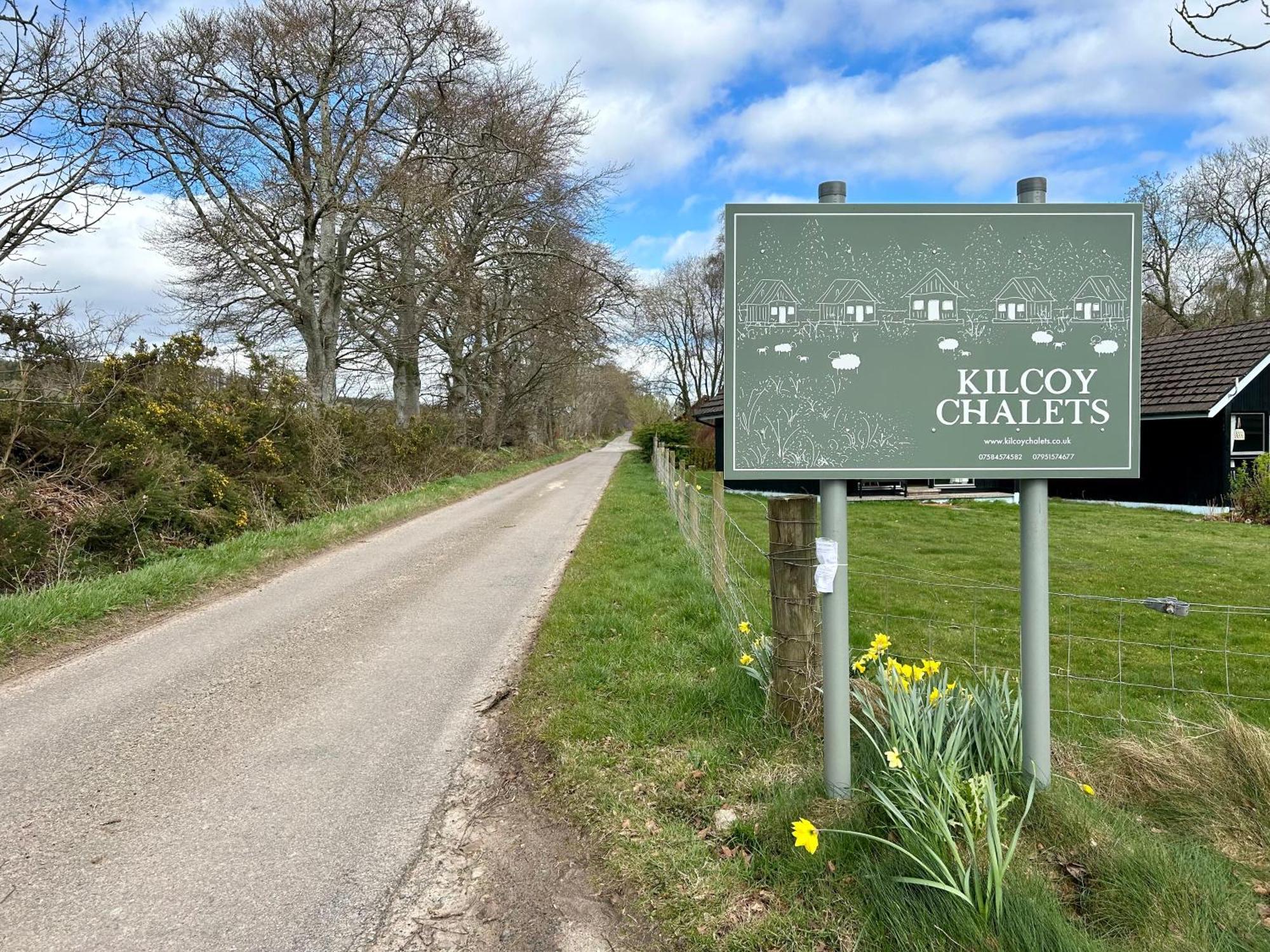 Kilcoy Chalets Muir of Ord Esterno foto