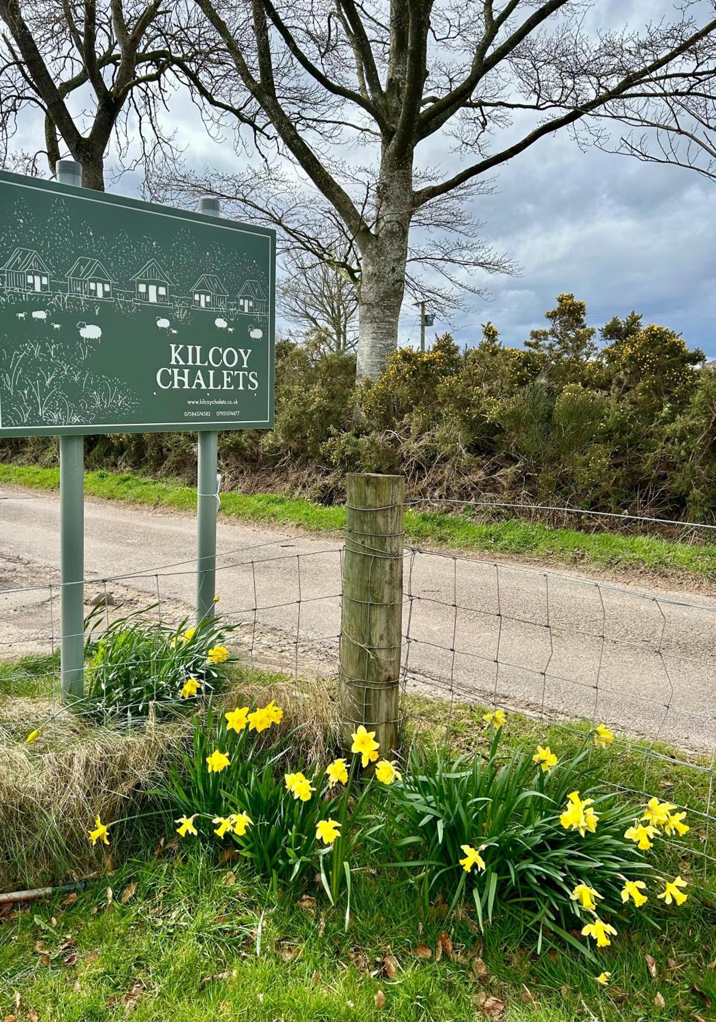 Kilcoy Chalets Muir of Ord Esterno foto