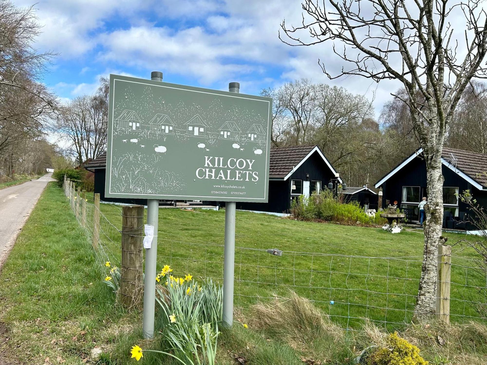 Kilcoy Chalets Muir of Ord Esterno foto